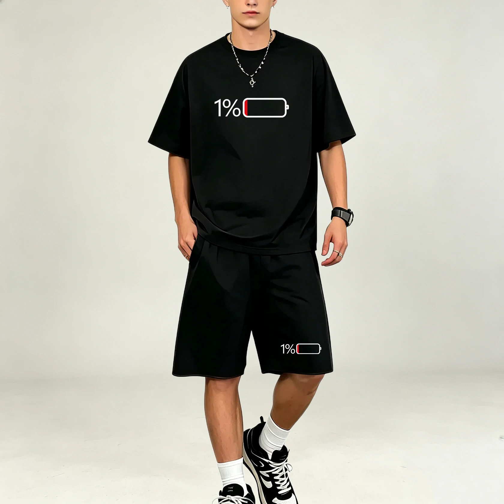 Summer Clothing Haul - Hot Selling Heren T-shirts Sets Sneldrogend
