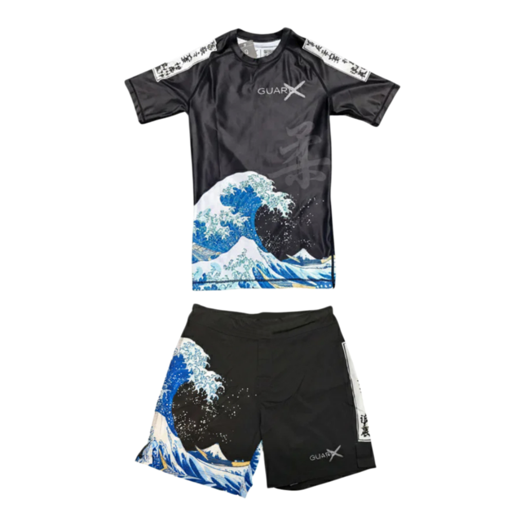 Summer Clothing Haul - Japan Ukiyo-e Ocean Wave Braziliaanse Jiu