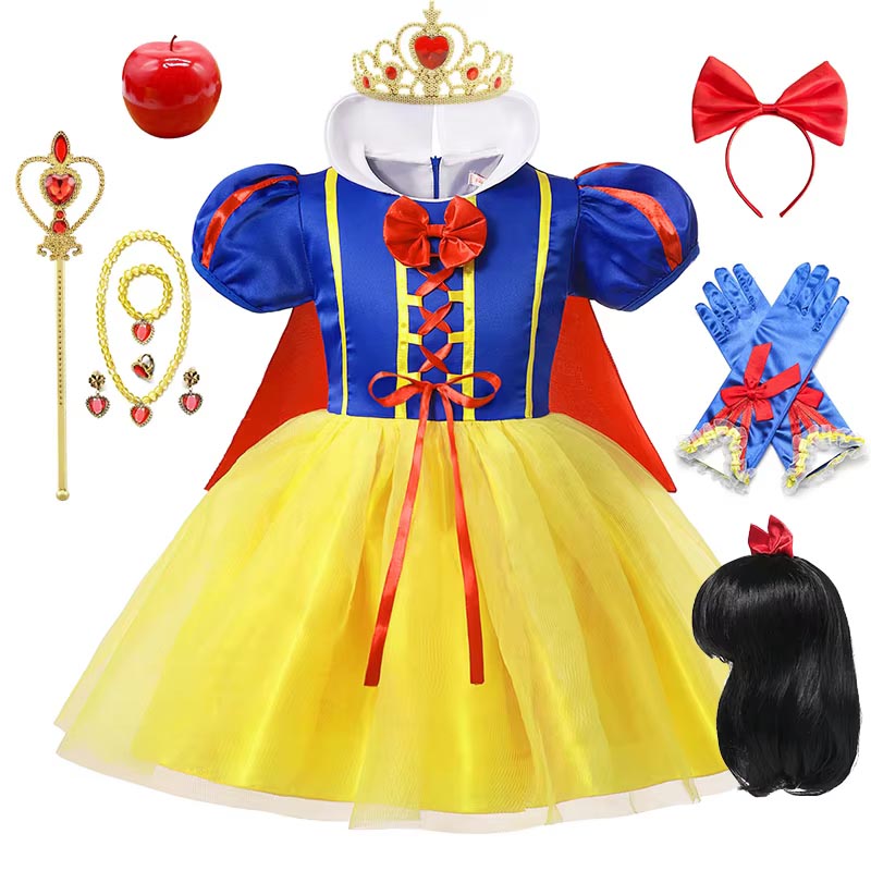 Summer Clothing Kids - Sneeuwwitje Prinses Jurk Kinderen Meisje Kostuum