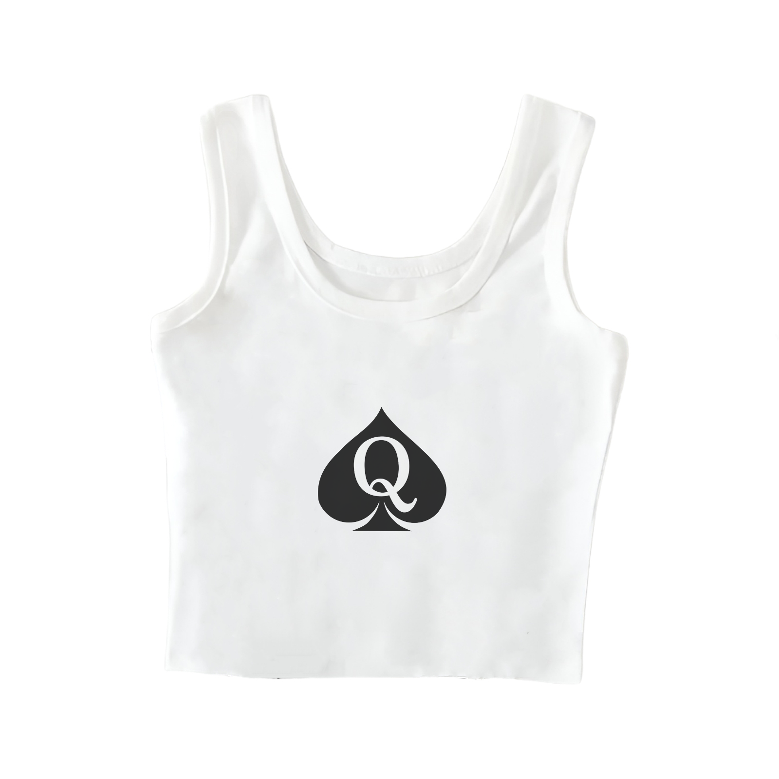 Summer Clothing Clearance - “Queen Of Spade” dames tanktops met