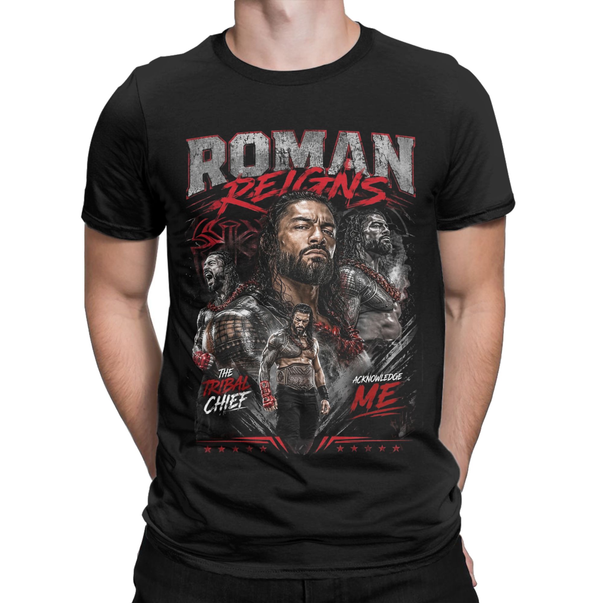 Summer Clothing Ideas - Romeinen Reigns Tribal Chief T-shirts heren