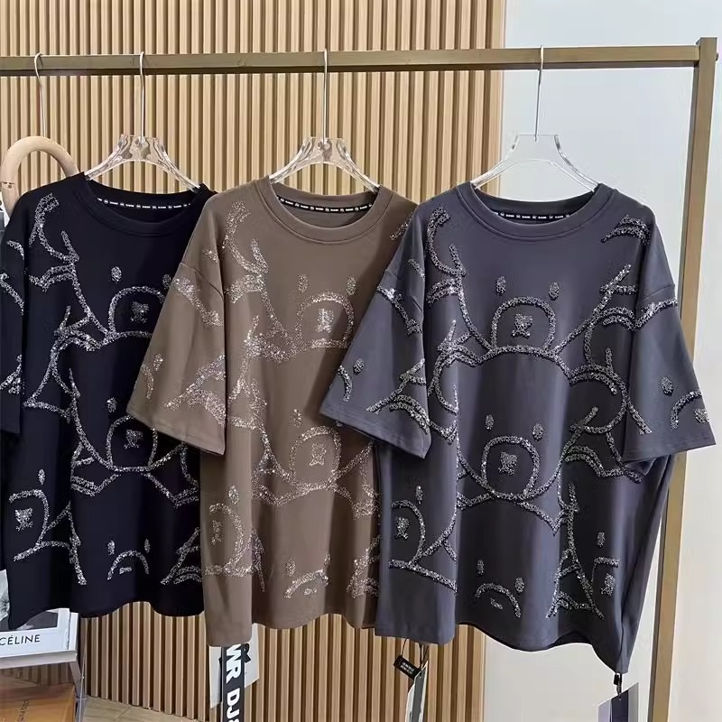 Summer De Clothing - L-4XL Plus Size T-shirts voor Vrouwen