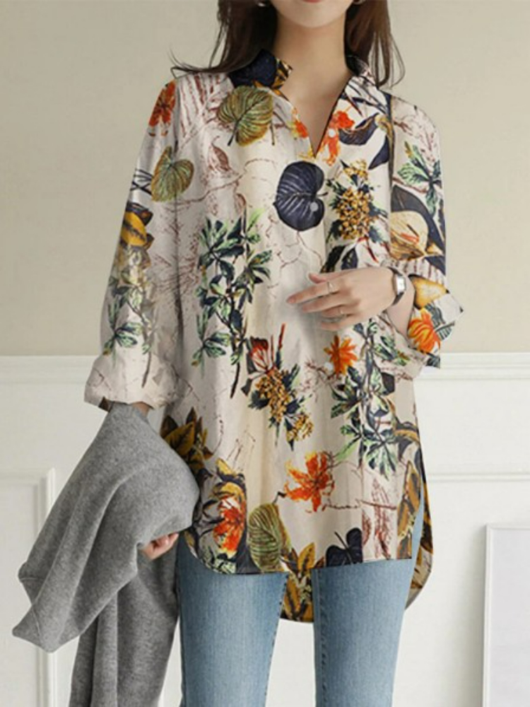 Summer Clothing For Teens - Mode vrouw blouse 2023 elegante lange