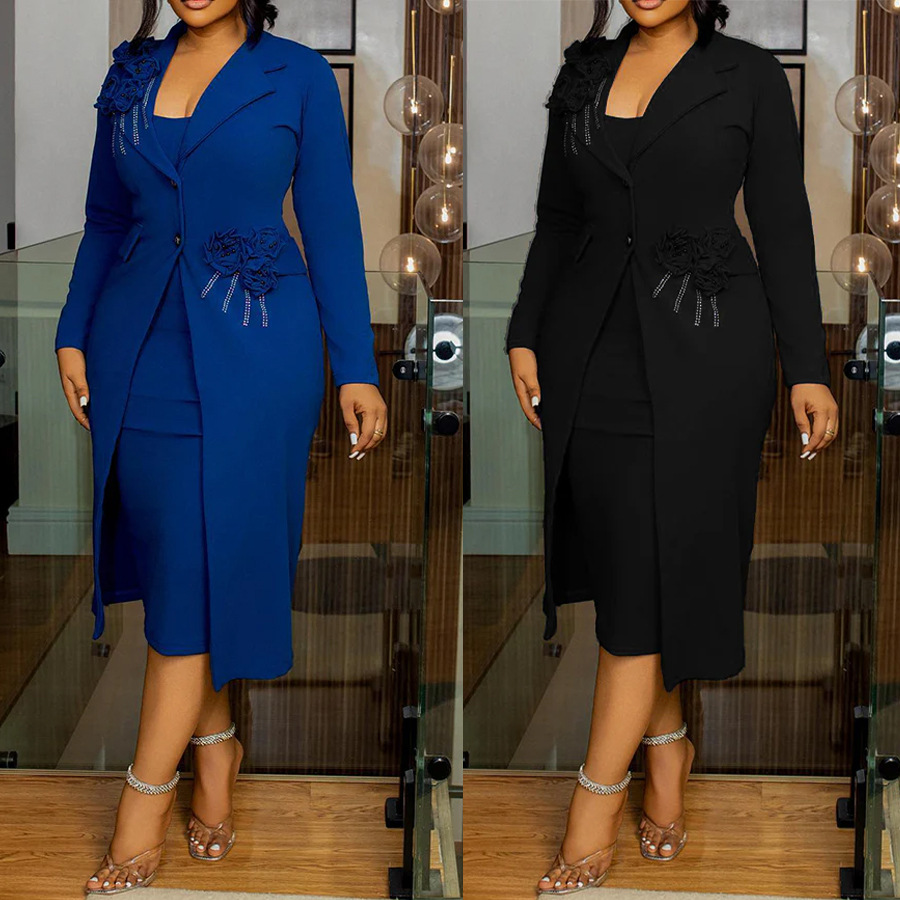 Summer Clothing For Older Women - Vrouwen Jurk Sets Tweedelige Set Bijpassende