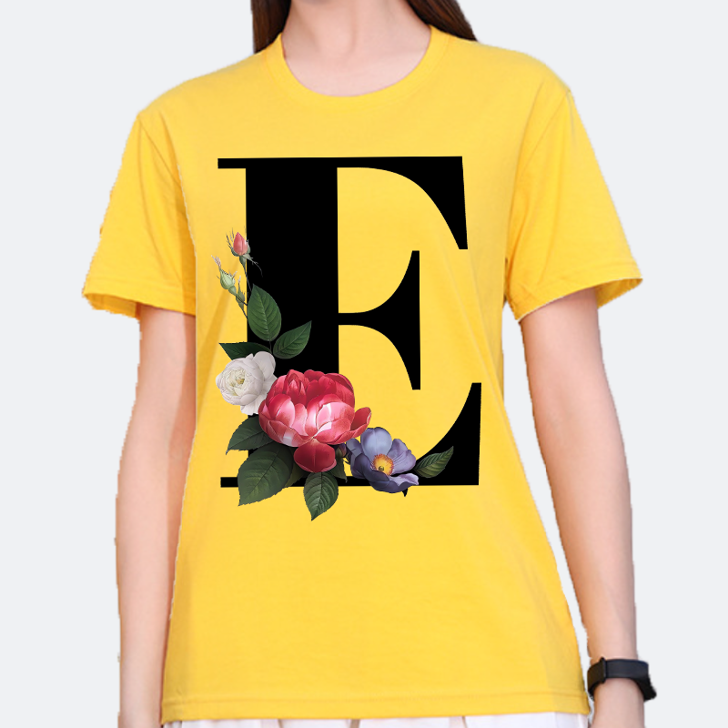 Yellow Summer Clothing - Groot geel T-shirt voor heren en