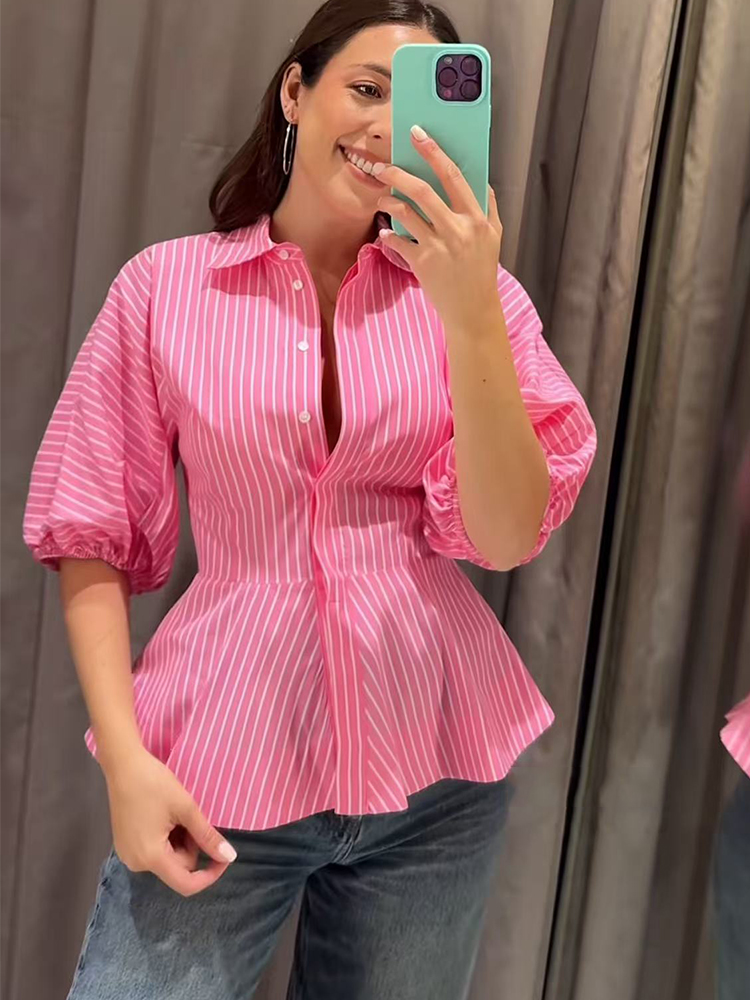 TFMLN Dames Gestreepte Shirts  - Summer Clothing For Teens recensie en prijs