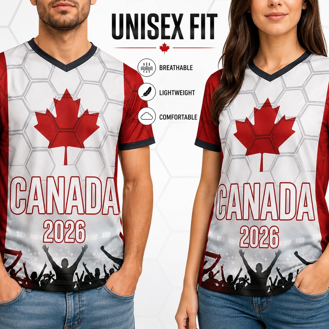 2026 Canada Voetbalshirt Canad - Summer Clothing Women Canada recensie en prijs