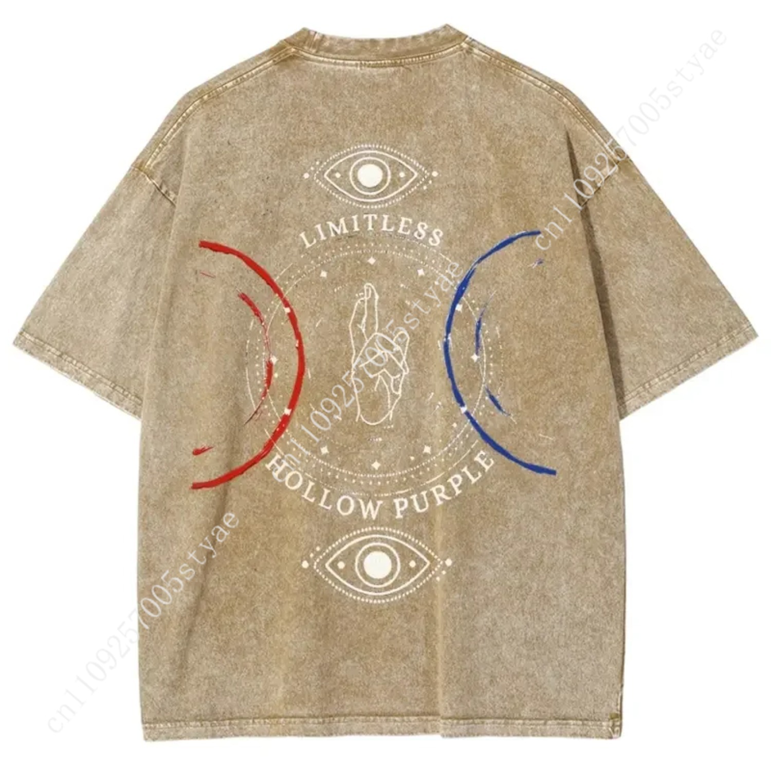 Anime Gojo Satoru Print T-shir - Vintage Summer Clothing Men recensie en prijs