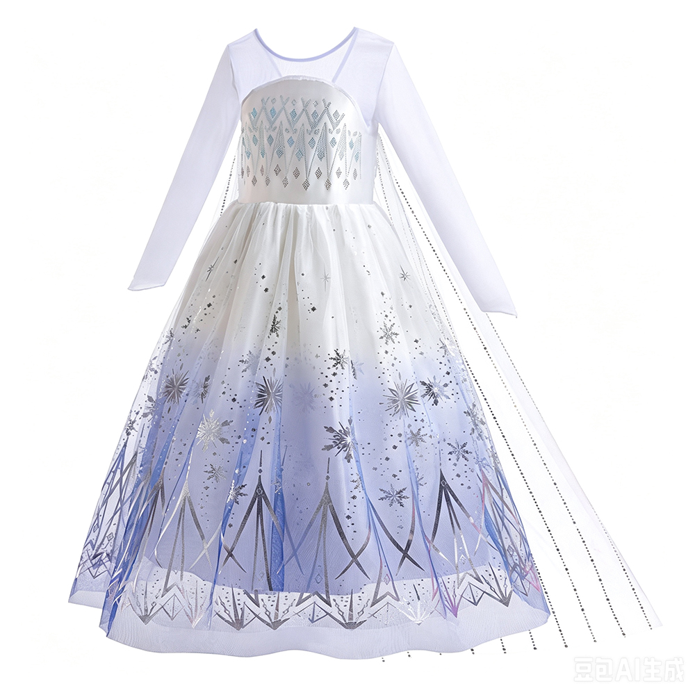 Witte Elsa Jurken Meisjes Verj - Summer Clothing Kids recensie en prijs