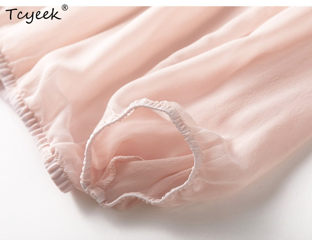 Tcyeek 100% Echte Moerbei Zijd - Summer Clothing Us recensie en prijs