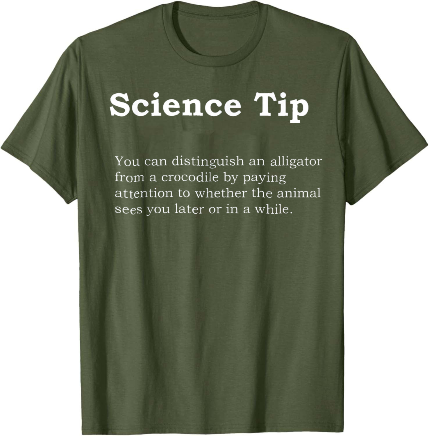 Science Tip Design T-shirt Uni - Summer Clothing Tips recensie en prijs