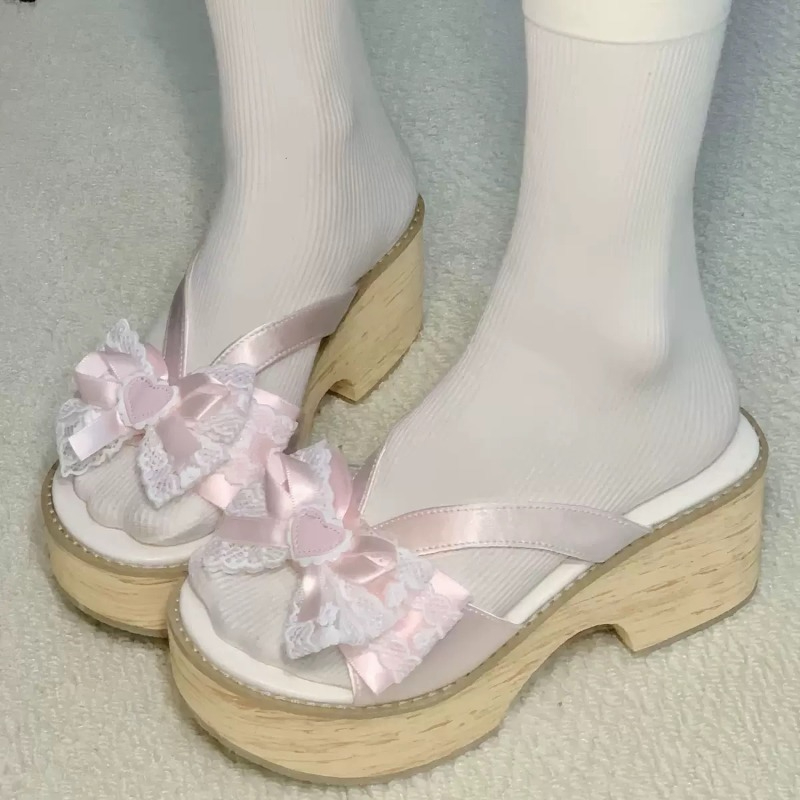 Sweet Bow Wood Grain Dikke Bod - Summer Clothing Offers recensie en prijs