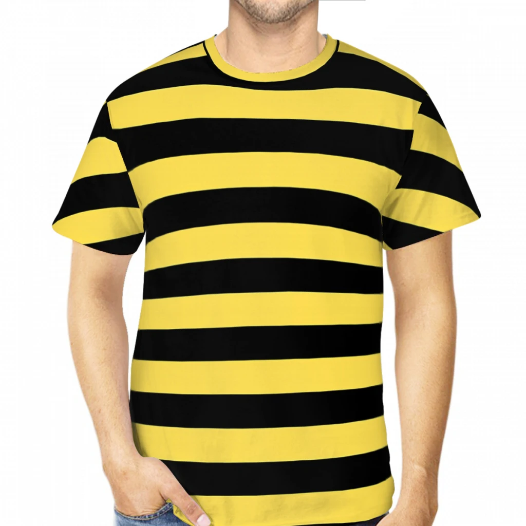 Zwart geel gestreept bijen-T-s - Yellow Summer Clothing recensie en prijs