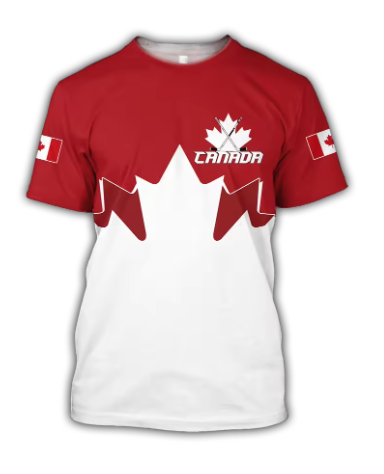 Canada T-shirts Canadese Vlag  - Summer Clothing Women Canada recensie en prijs