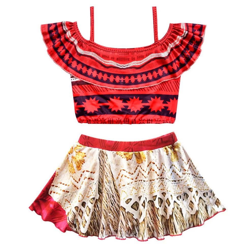 Zomer Fee Prinses Moana Cospla - Summer Clothing Kids recensie en prijs