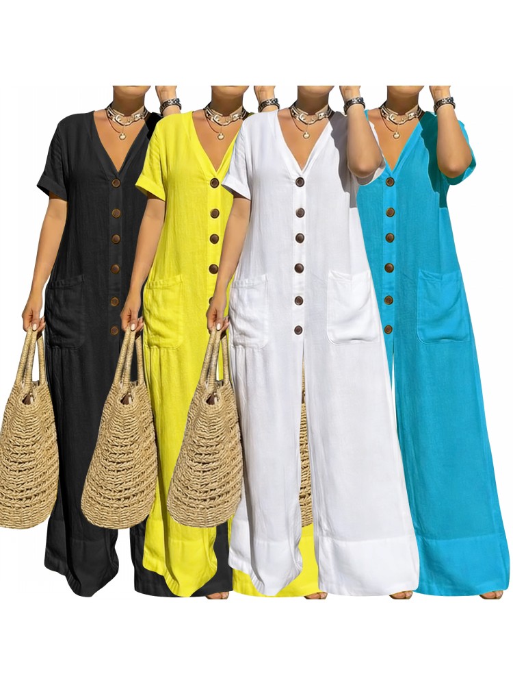 Plus Size Dameskleding Jumpsui - Summer Clothing Clearance recensie en prijs