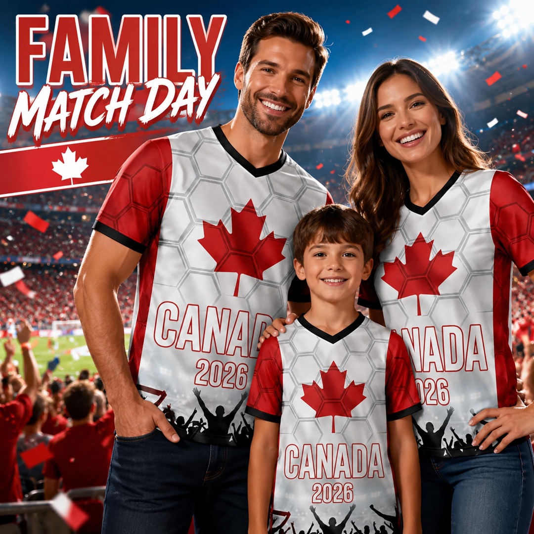 2026 Canada Voetbalshirt Unise - Summer Clothing Women Canada recensie en prijs