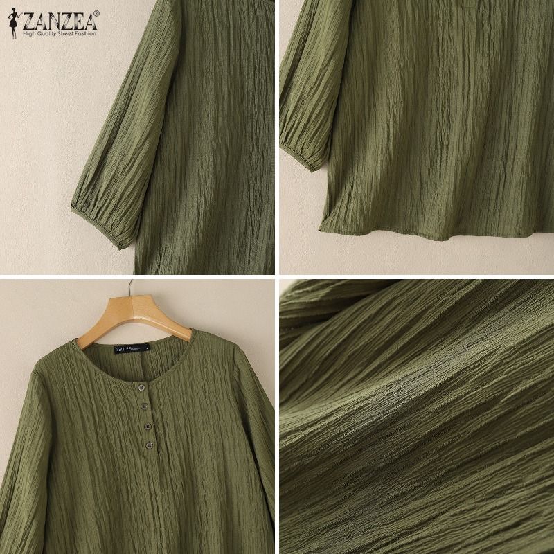 ZANZEA Vrouw Gerimpelde Textuu - Summer De Clothing recensie en prijs