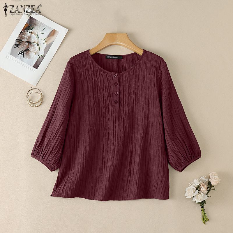 ZANZEA Vrouw Gerimpelde Textuu - Summer De Clothing recensie en prijs