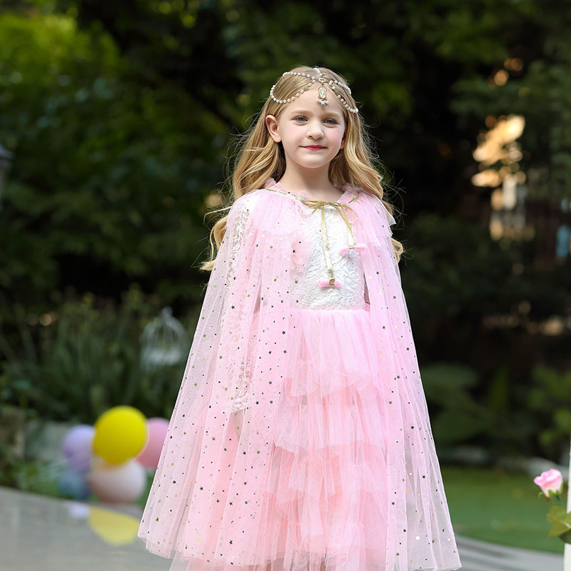 Meisjes Prinses Cape Kinderen  - Summer Clothing Kids recensie en prijs