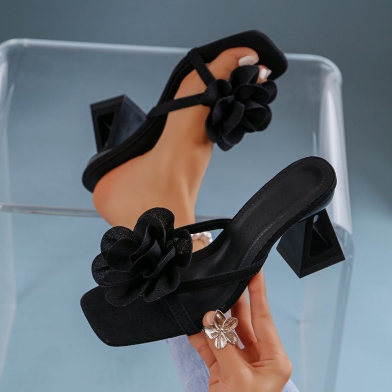 Womens 3D Bloem Decor Sandalen - Summer Clothing Offers recensie en prijs