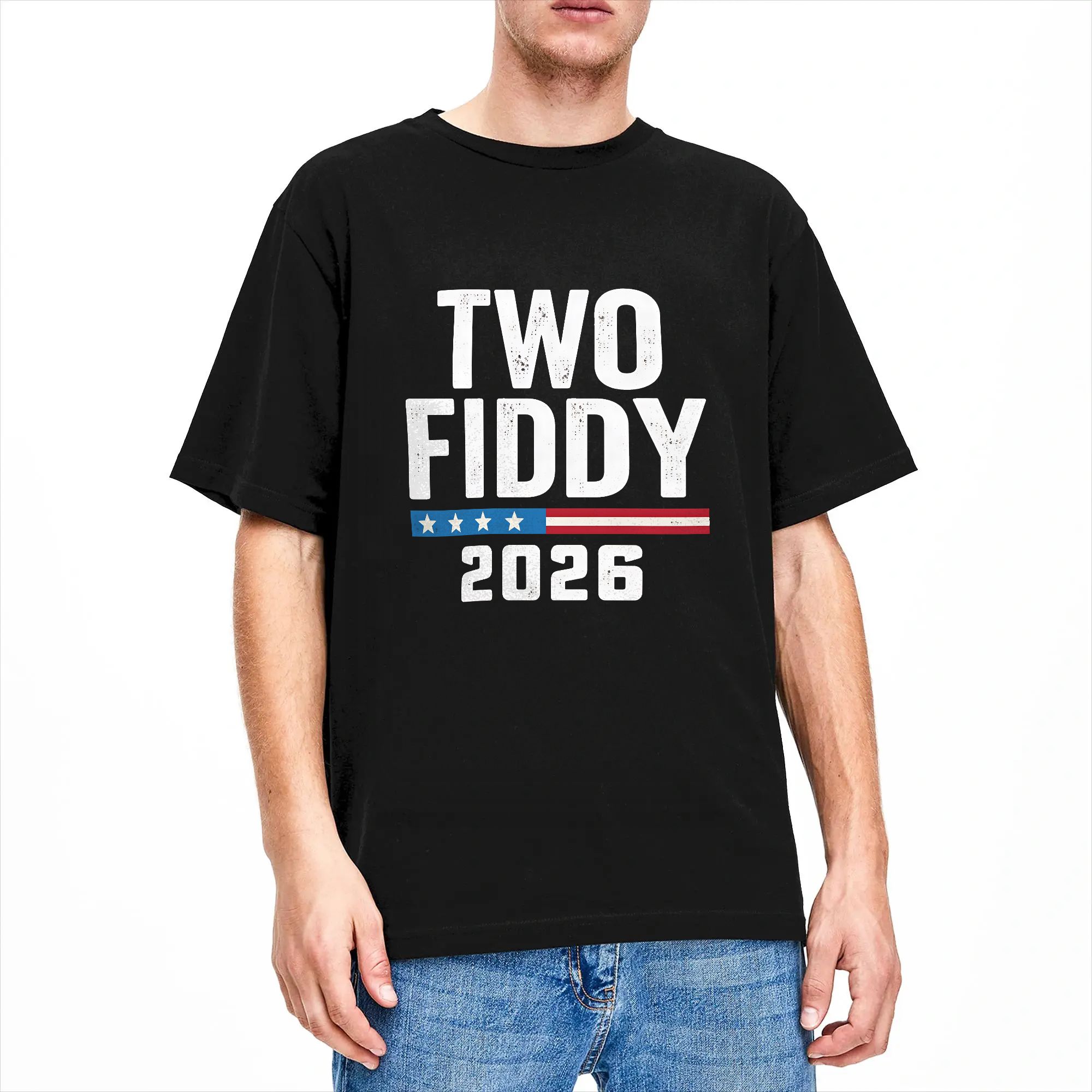 Man T-shirt Two Fiddy 2026 T-s - Summer Clothing Ideas recensie en prijs